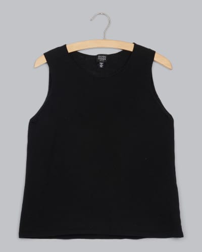 Washable Wool Crepe Jersey Tank