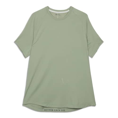  LULULEMON DRYSENSE Short Sleeve - Java (as1, Alpha, l, Regular,  Regular) : Clothing, Shoes & Jewelry