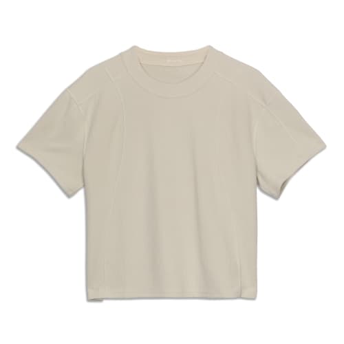 Lululemon Cotton Wrap-Front T-Shirt Dress - Bronze Green - lulu