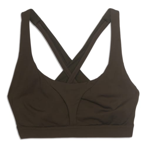 Black lululemon sports bra would fit size 2-6 - Depop