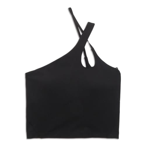 Ribbed softstreme cropped tank and shorts set (nomad & black) : r/lululemon