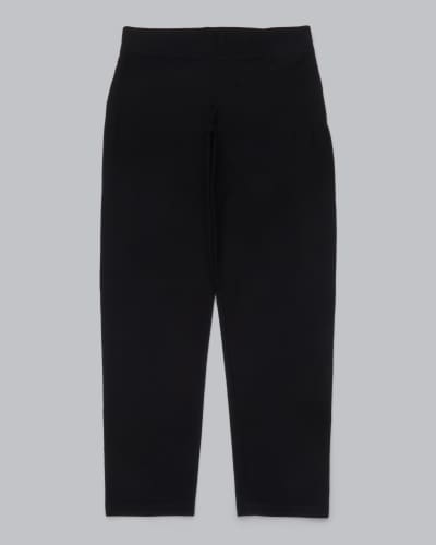 Eileen Fisher Cropped Washable Stretch Crepe Pant