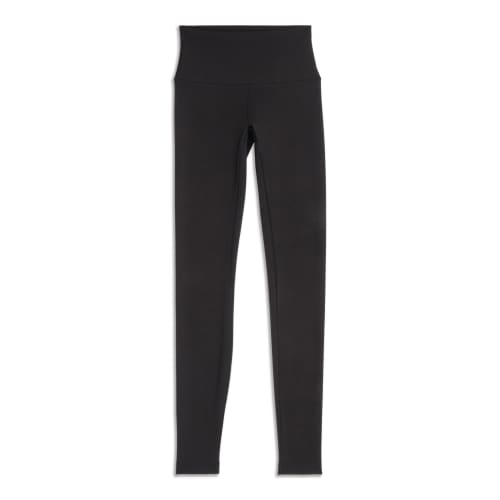 Lululemon Wunder Under Pant III Coco Pique Black White Leggings Women' -  beyond exchange