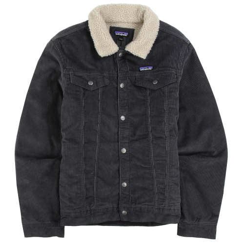 patagonia men's pile lined trucker jacket