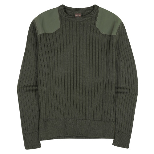 patagonia worn wear men's fog cutter sweater alder green