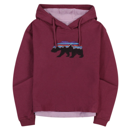 patagonia women's fitz roy bear uprisal hoodie