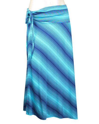 Patagonia W's Ribbon Falls Skirt (Sentinel Stripe Small: Dolomite Blue)  Skirt