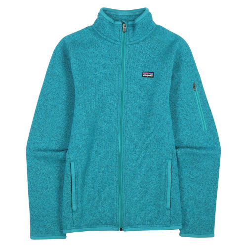 Patagonia 100% Polyester Solid Teal Jacket Size S - 28% off