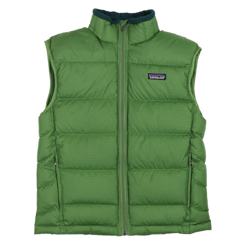 Patagonia/パタゴニア/インナー/68330F9/Kids Puffer Vest/ブラウン系×グリーン系/サイズL(12) d1qwawrjdoeh0cijlvj0.jpg