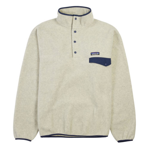 Pullover Patagonia Synchilla Snap-T Fleece Fitz Roy Oatmeal Heather em  Pipeline Surf Shop