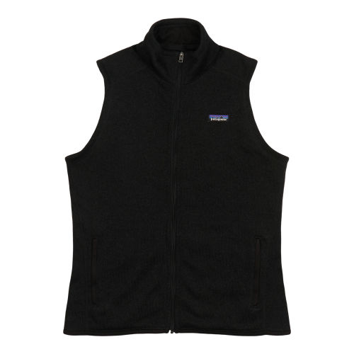 Custom Patagonia Women's Better Sweater Fleece Vest 25887 Black