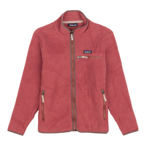 used Patagonia Worn Wear-Women's Retro Pile Jacket-Rosehip-Pink-22795-XS