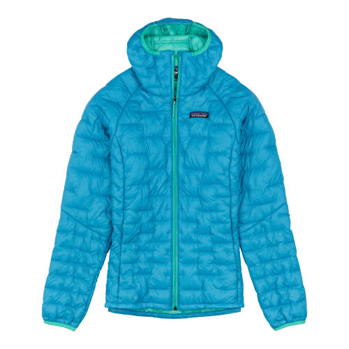 Womens New Patagonia Micro Puff Jacket Size Small Color Anacapa Blue