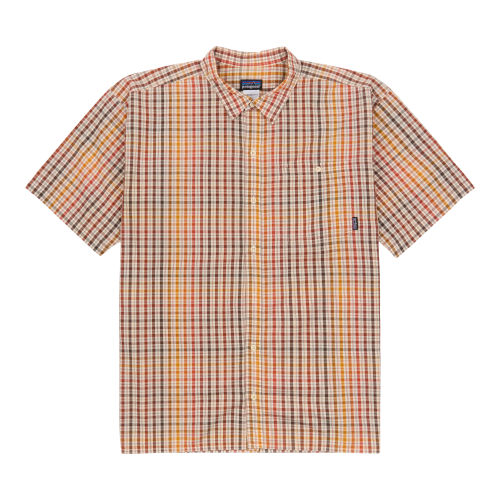 トップス Patagonia PUCKERWARE SHIRT XXL SH25008 Patagonia Puckerware Shirt Mens XXL Multicolor Plaid Short