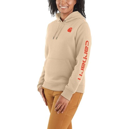 Carhartt Women's Relaxed Fit Midweight Logo Sleeve Graphic Sweatshirt —  Harvey Milling