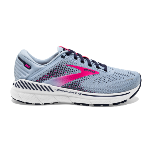 Womens Brooks Running Adrenaline GTS 22 Disco in  Black/Bittersweet/Limelight – Lucky Shoes