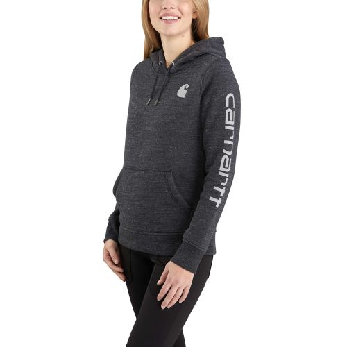 Women's Relaxed Fit Midweight Logo Sleeve Graphic Sweatshirt | Carhartt  Reworked