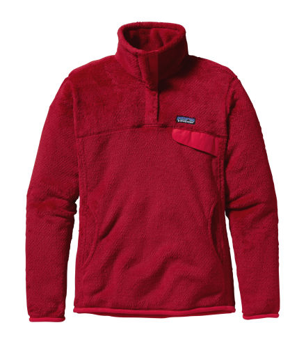 used Patagonia Worn wear women s Re Tool Snap T Pullover Sumac Red Classic Red X Dye Red 25442 S