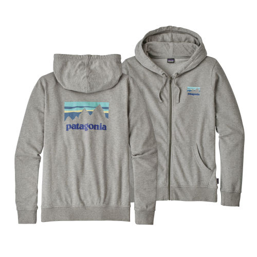 W's Shop Sticker Lightweight Full-Zip Hoody – Patagonia Worn