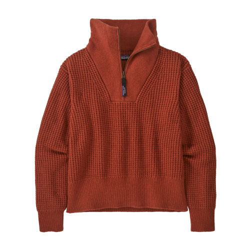 Women's Recycled Wool-Blend 1/4-Zip Sweater – Patagonia Worn Women's Recycled Wool-Blend 1/4-Zip Sweater – Patagonia Worn