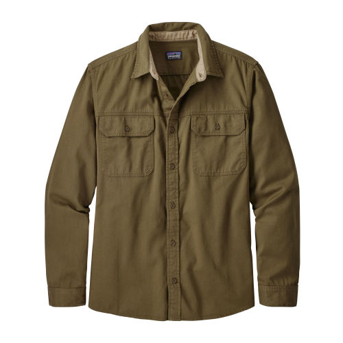 1*9様 Patagonia s/s hemp shirt 開襟シャツ ヘンプシ 01年製 patagonia Hemp Open Collar S/S Shirt 灰ベージュ M 00s