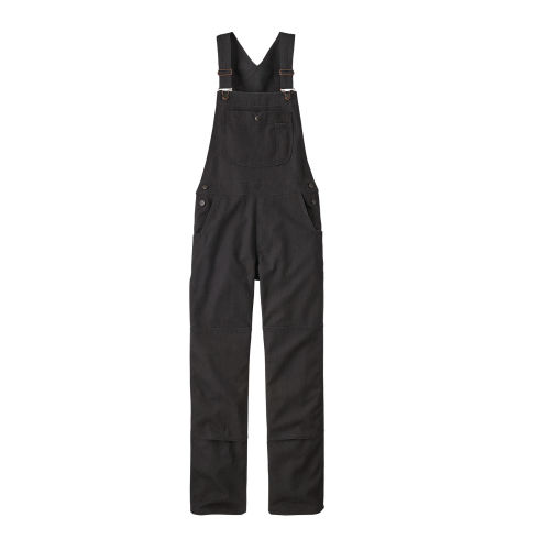 Women's All Seasons Hemp Canvas Bib Overalls - Short