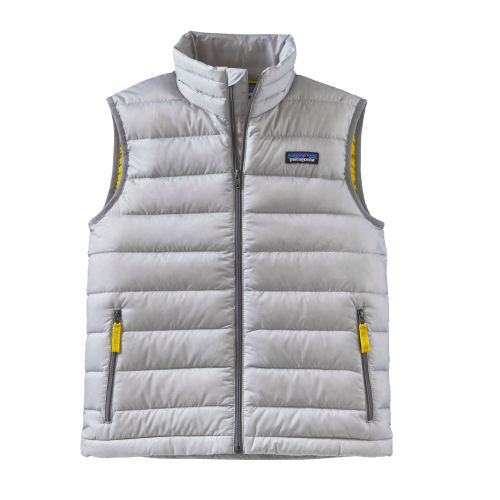 patagonia Men's Down Sweater Vest グレー Boys' Down Sweater Vest – Patagonia Worn Wear®