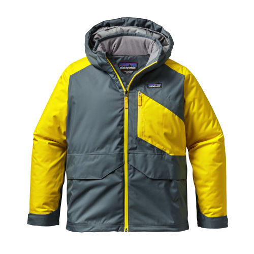 patagonia イエロー スノーボード、スキージャケット Boys' Insulated Snowshot Jacket – Patagonia Worn Wear®