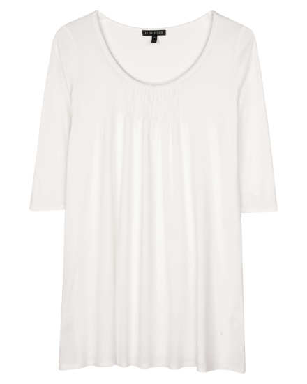 eileen fisher silk jersey top