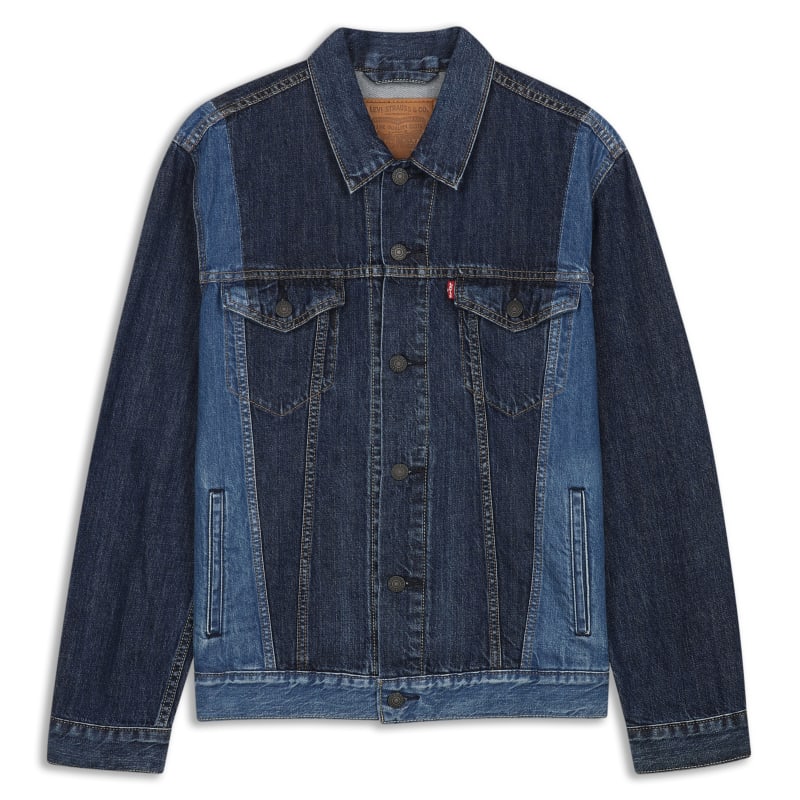 Main product image: Pieced Denim Trucker Jacket