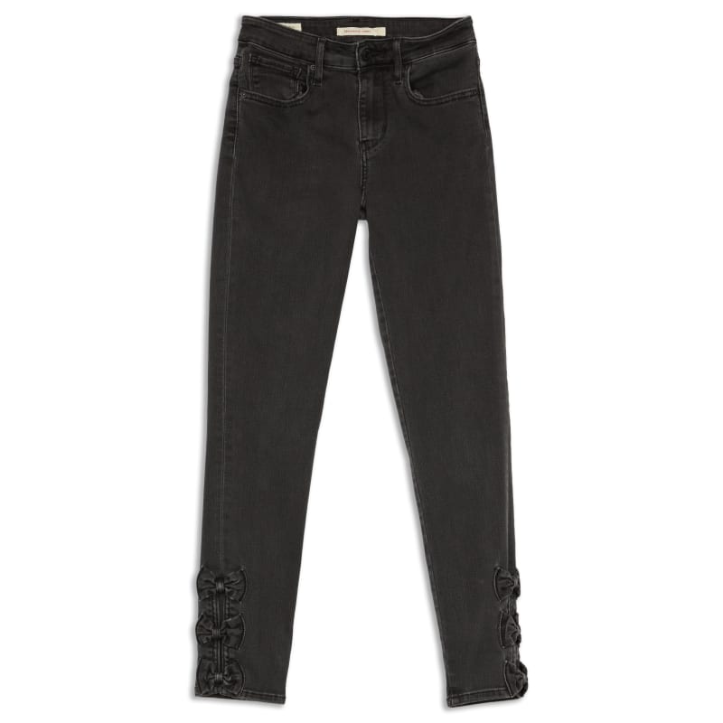 Main product image: 721 High Rise Skinny Women's Jeans with Ankle Bows