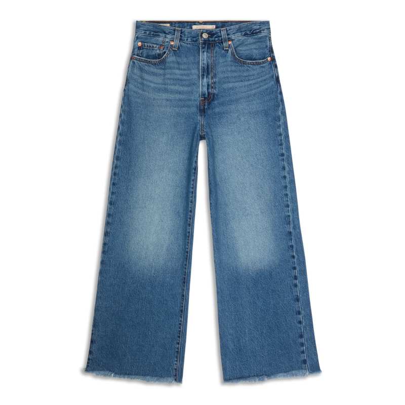 Main product image: Ribcage Wide Leg Cropped Women's Jeans