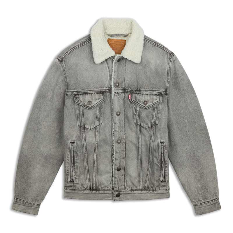 Main product image: Vintage Fit Sherpa Trucker Jacket