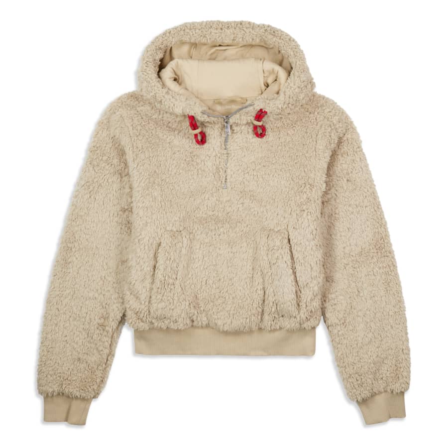 Sherpa Half Zip Hoodie