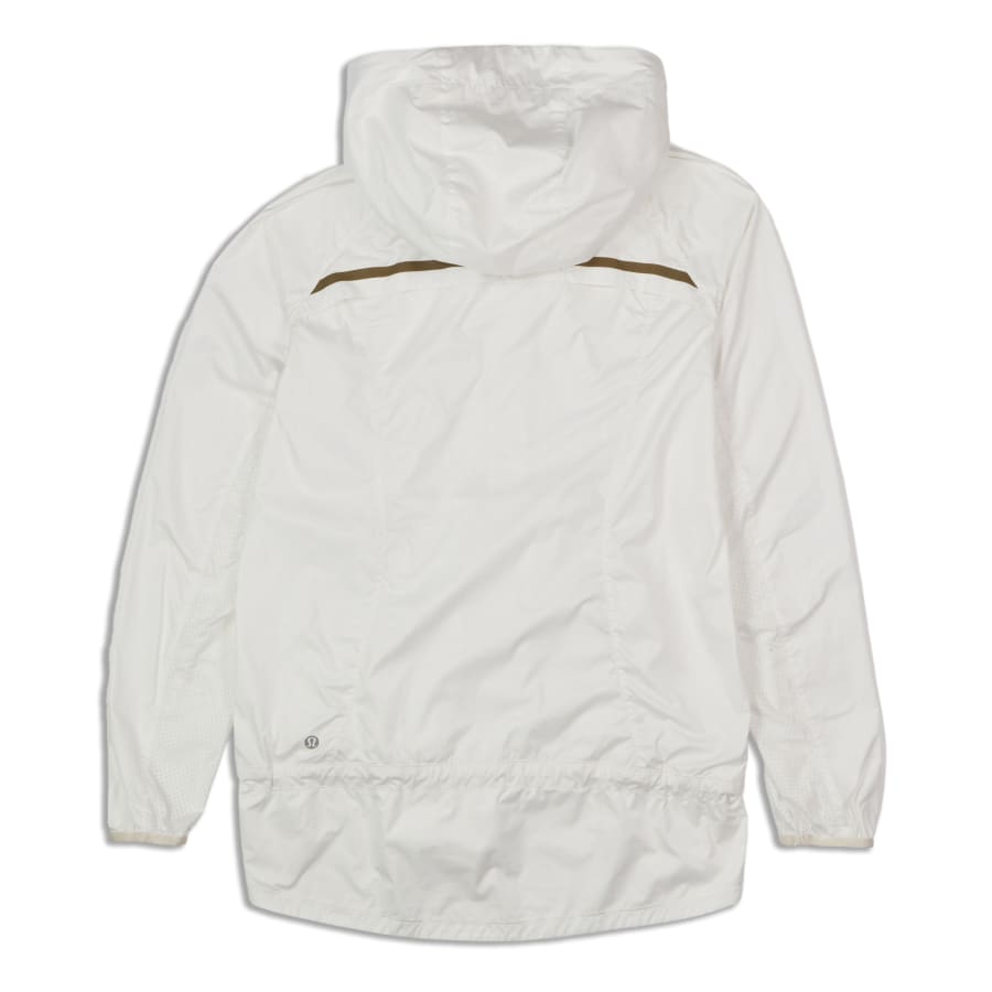 Lululemon Pack It Up Jacket - White - lulu fanatics