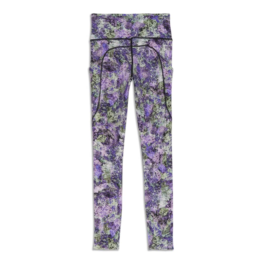 Lululemon Cropped Floral Leggings With