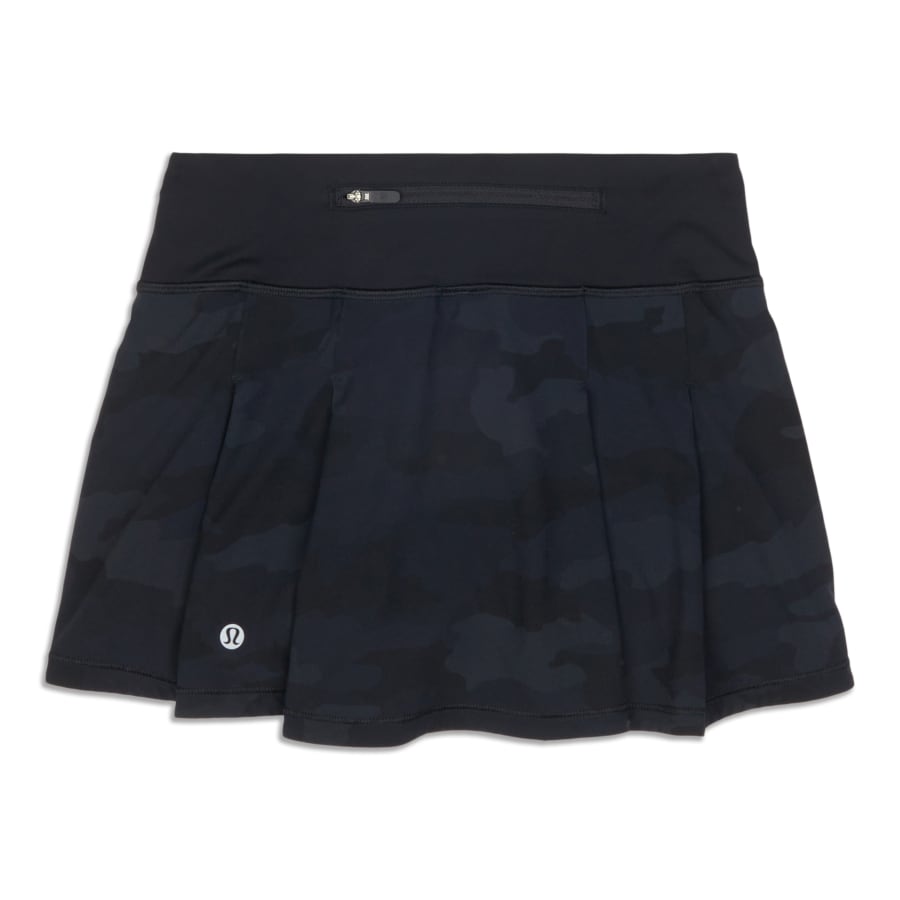 Lululemon Pace Rival Mid Rise Skirt (Heritage 365 Camo Deep Coal