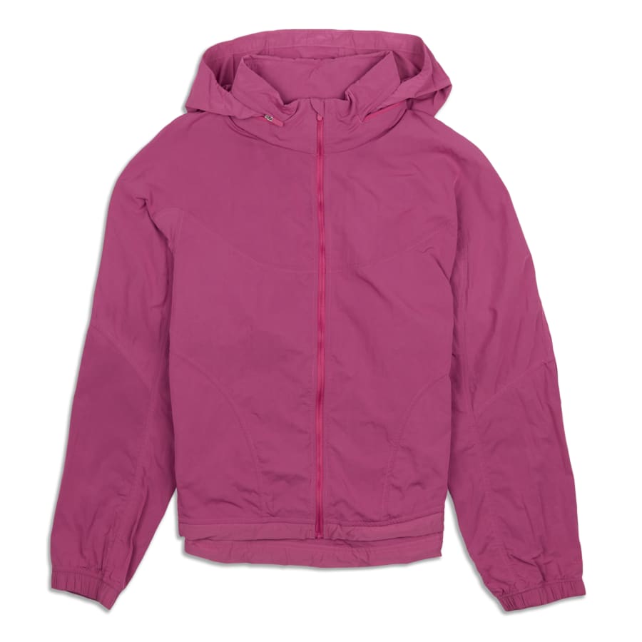 Lululemon Lightweight Hooded Jacket - Pink Blossom - lulu fanatics