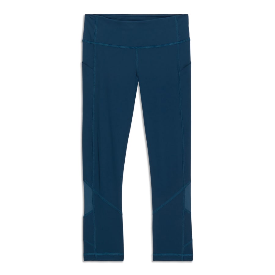 lululemon athletica, Pants & Jumpsuits, Lululemon Pace Rival Crop 22 Dark  Adobe