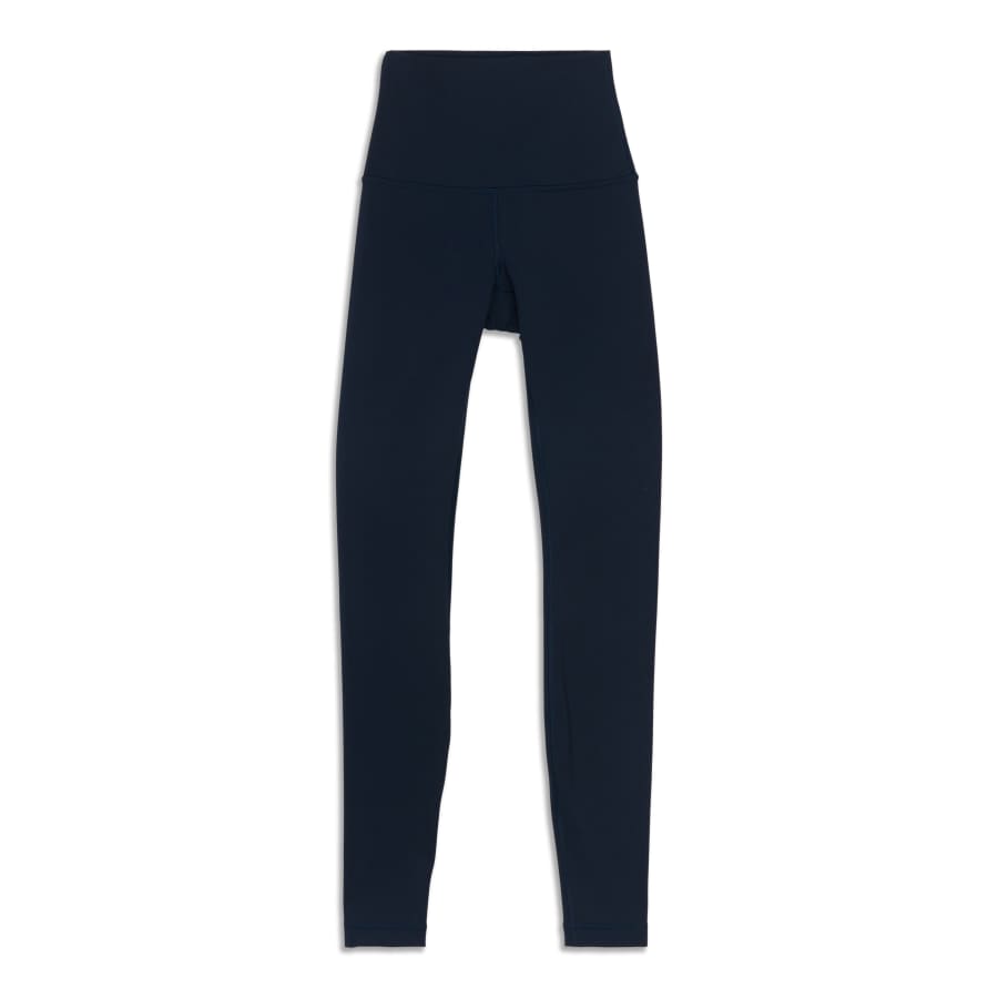 Under Armour ARMOUR HIRISE LEG - Leggings - midnight navy/white/dark blue 