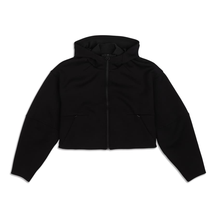 Scuba Oversized Half-Zip Hoodie - Resale