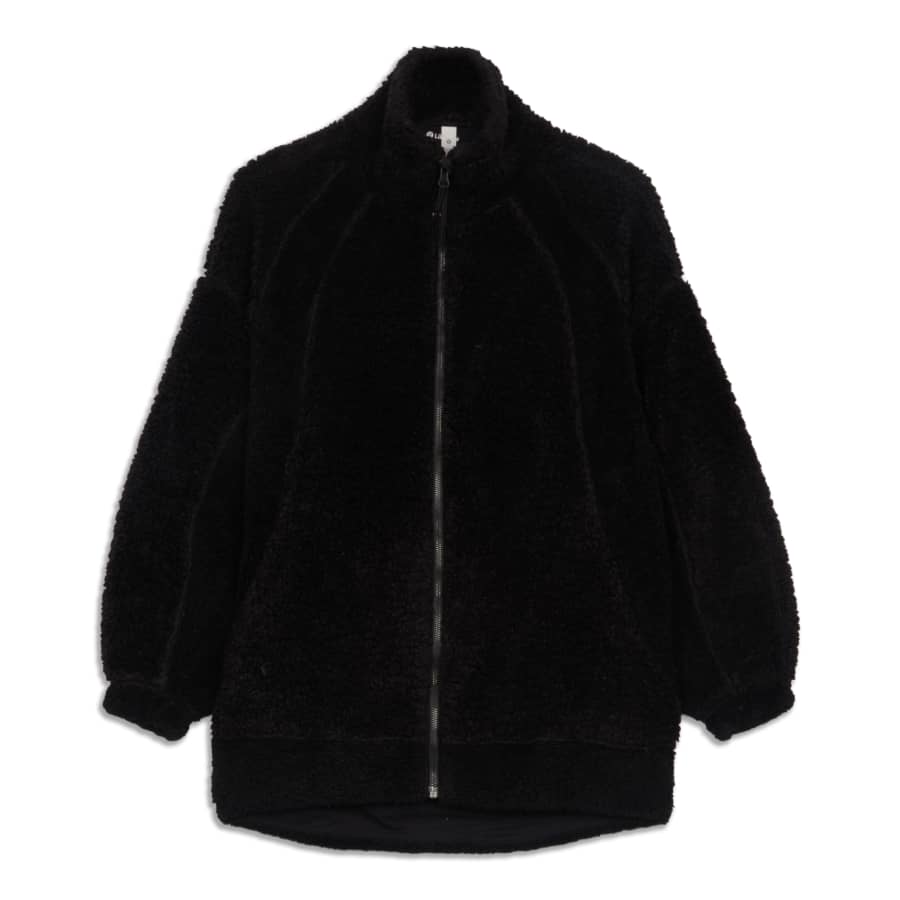 Textured Fleece Jacket