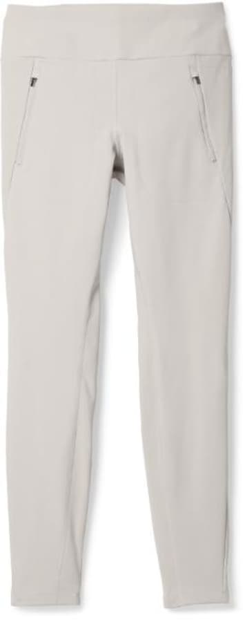 Athleta, Pants & Jumpsuits, Athleta Peak Hybrid Fleece Tights In Olive  Green