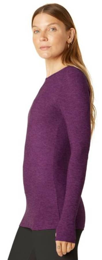 Beyond Yoga Classic Crew Pullover w/ Thumbholes