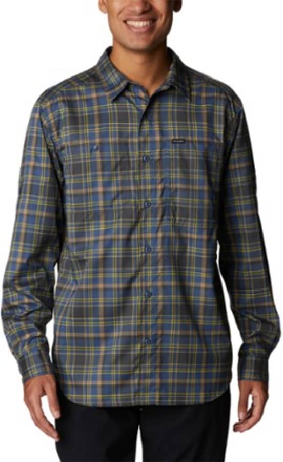 Men's Silver Ridge Utility Lite Plaid Long Sleeve Shirt