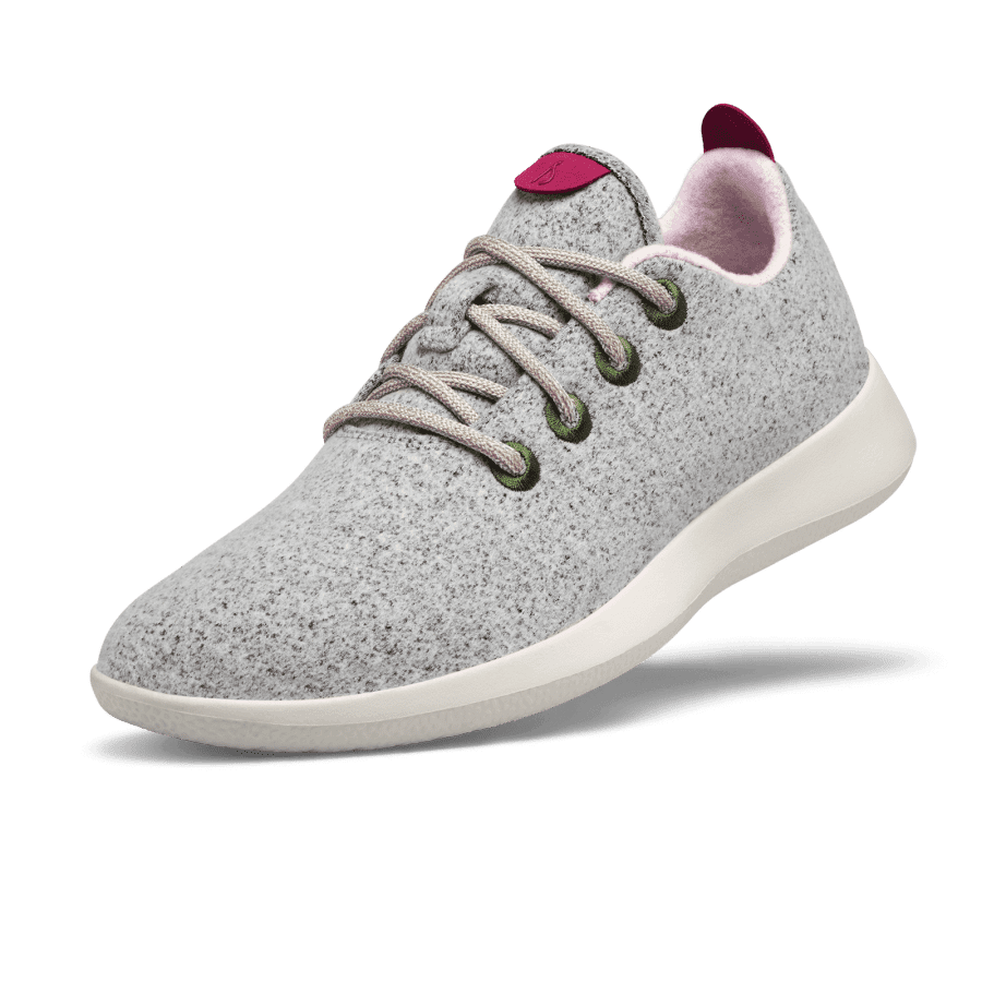 Women's Wool Loungers - Dapple Grey (Cream Sole)