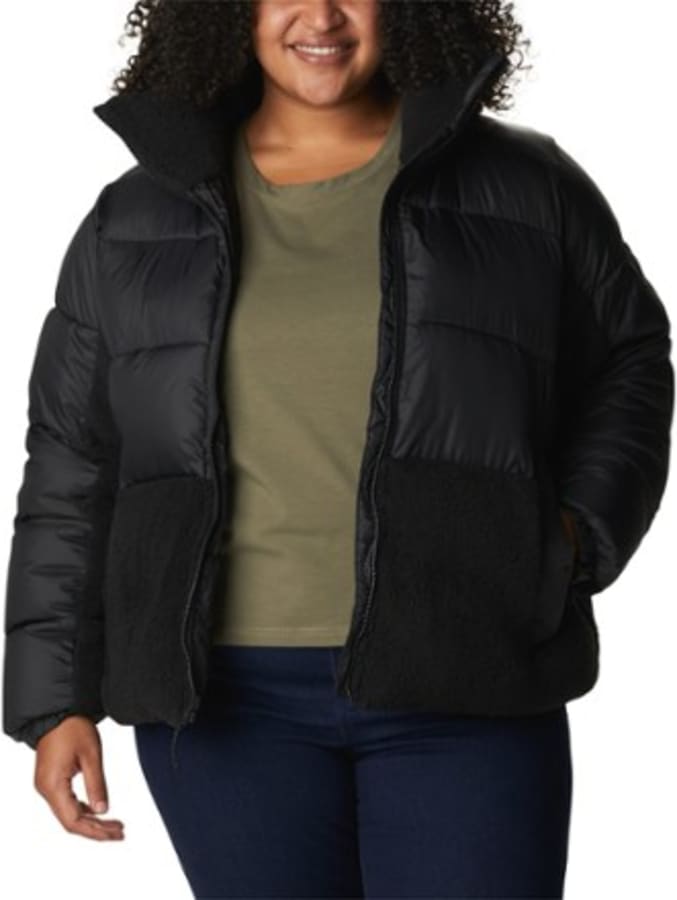 Women's Leadbetter Point™ Sherpa Hybrid Jacket - Plus Size