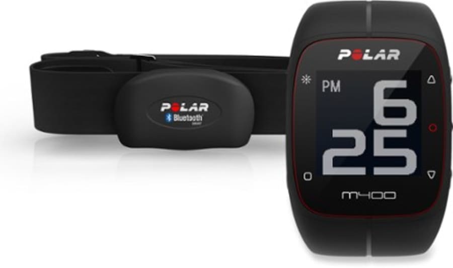 Polar M400 GPS Activity Tracker Watch HR Bundle | Red