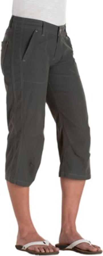 Kuhl Gray Cropped Cargo Capri Pants Size 12 - $29 - From Tabitha