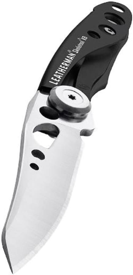 LEATHERMAN, Skeletool KB Pocket Knife with Bottle Opener, Black 